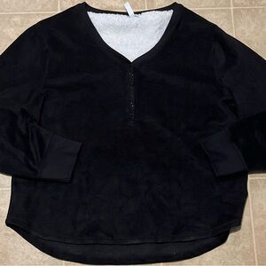 Jockey Microspan stretch Henley super soft lounge wear NWT